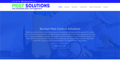 Desktop Screenshot of pestsolutions.co.za